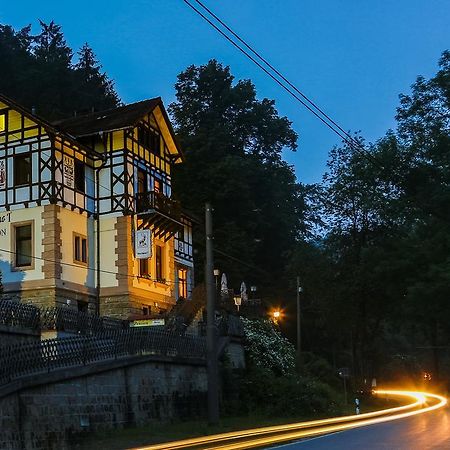 Hotel Waldhaeusel Bad Schandau Exterior photo